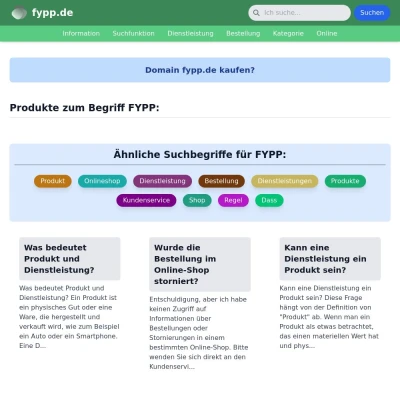 Screenshot fypp.de