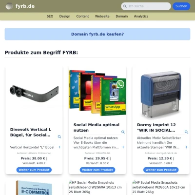 Screenshot fyrb.de