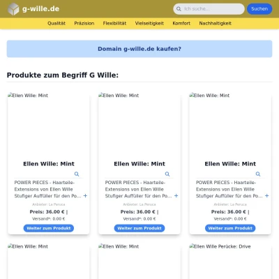 Screenshot g-wille.de