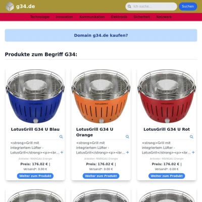 Screenshot g34.de