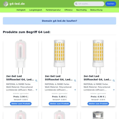 Screenshot g4-led.de