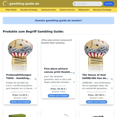 Screenshot gambling-guide.de
