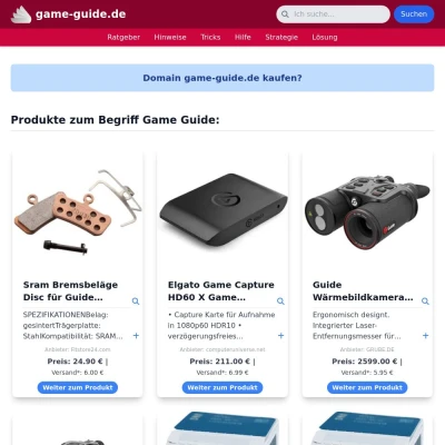 Screenshot game-guide.de
