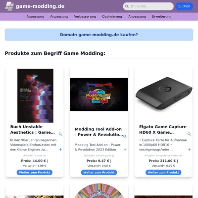 Screenshot game-modding.de