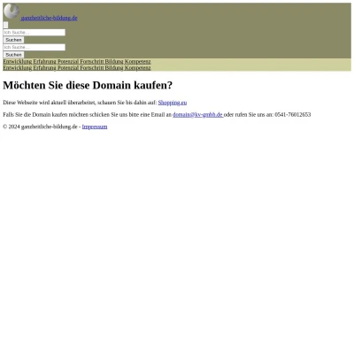 Screenshot ganzheitliche-bildung.de