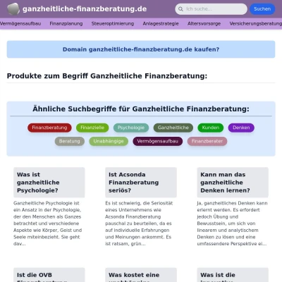 Screenshot ganzheitliche-finanzberatung.de