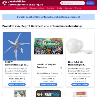 Screenshot ganzheitliche-unternehmensberatung.de