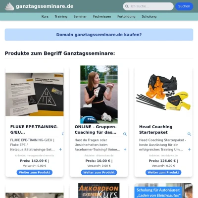 Screenshot ganztagsseminare.de