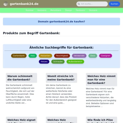 Screenshot gartenbank24.de