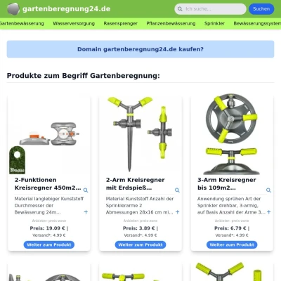 Screenshot gartenberegnung24.de