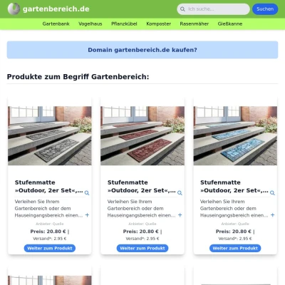 Screenshot gartenbereich.de