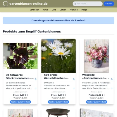 Screenshot gartenblumen-online.de