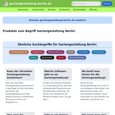 Screenshot gartengestaltung-berlin.de