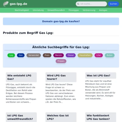 Screenshot gas-lpg.de