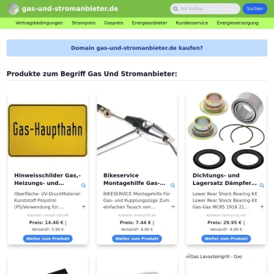 Screenshot gas-und-stromanbieter.de