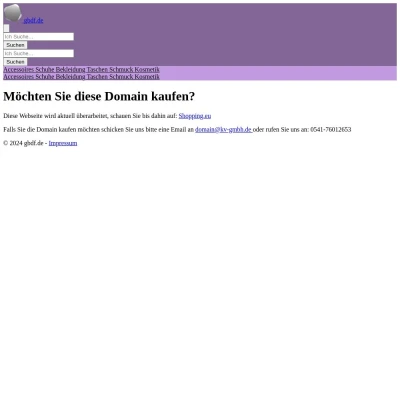 Screenshot gbdf.de