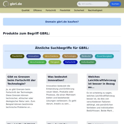 Screenshot gbrl.de