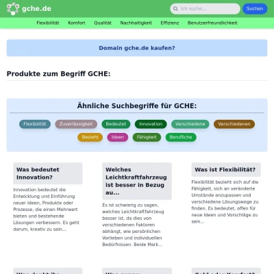 Screenshot gche.de