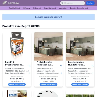 Screenshot gcmx.de