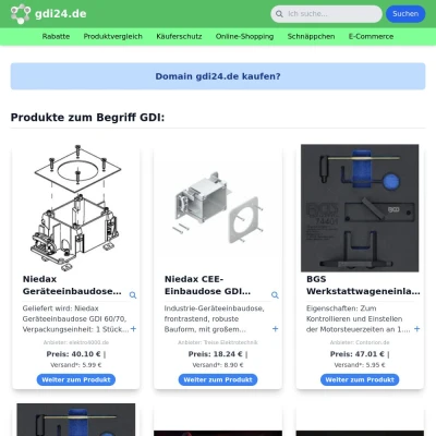 Screenshot gdi24.de