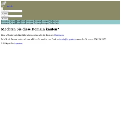 Screenshot gdsi.de