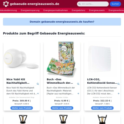 Screenshot gebaeude-energieausweis.de