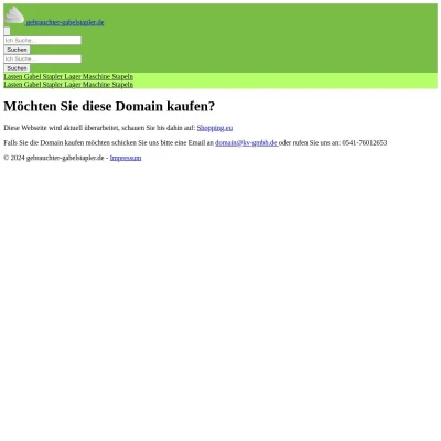 Screenshot gebrauchter-gabelstapler.de