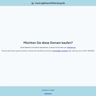 Screenshot gebrauchtfahrzeug.de