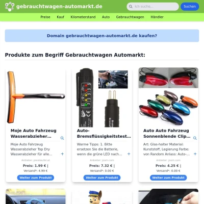 Screenshot gebrauchtwagen-automarkt.de