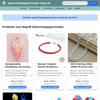 Screenshot geburtstagsgeschenke-shop.de
