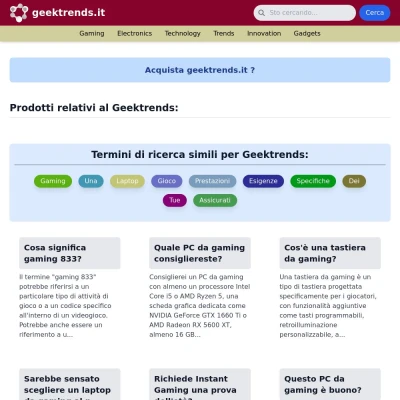 Screenshot geektrends.it