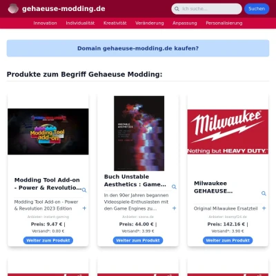 Screenshot gehaeuse-modding.de