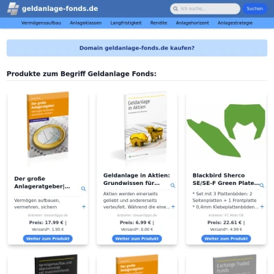 Screenshot geldanlage-fonds.de