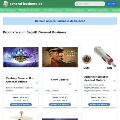 Screenshot general-business.de