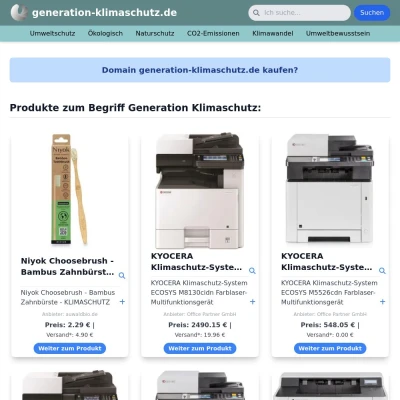 Screenshot generation-klimaschutz.de