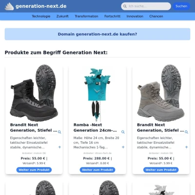 Screenshot generation-next.de