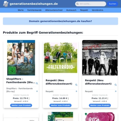 Screenshot generationenbeziehungen.de