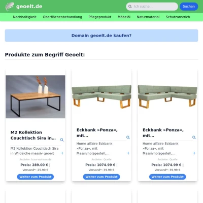 Screenshot geoelt.de
