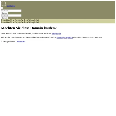 Screenshot geriffelt.de