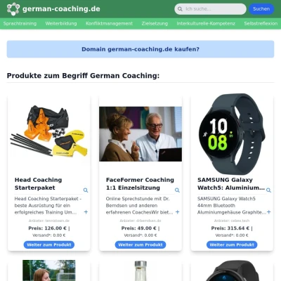 Screenshot german-coaching.de