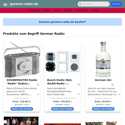 Screenshot german-radio.de