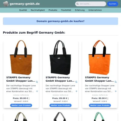 Screenshot germany-gmbh.de