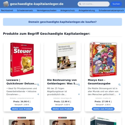 Screenshot geschaedigte-kapitalanleger.de