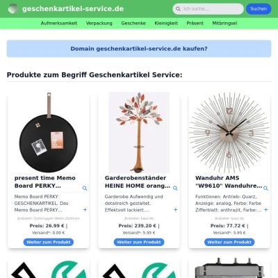 Screenshot geschenkartikel-service.de