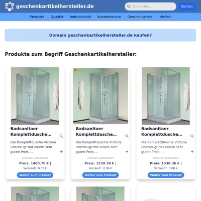 Screenshot geschenkartikelhersteller.de