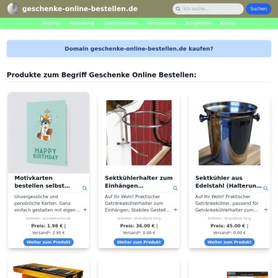 Screenshot geschenke-online-bestellen.de