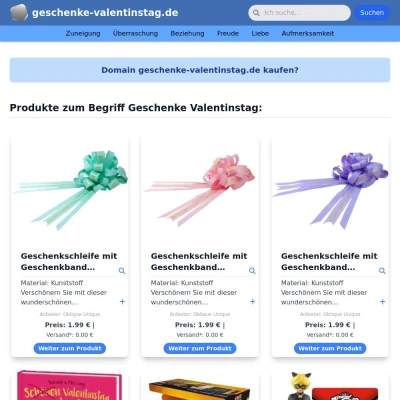 Screenshot geschenke-valentinstag.de