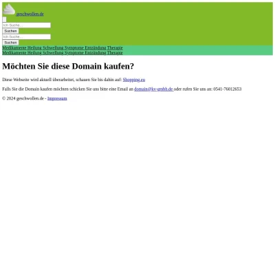 Screenshot geschwollen.de