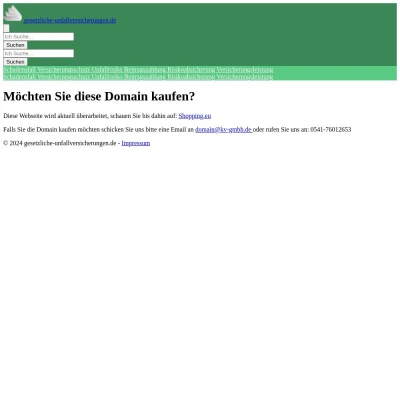 Screenshot gesetzliche-unfallversicherungen.de