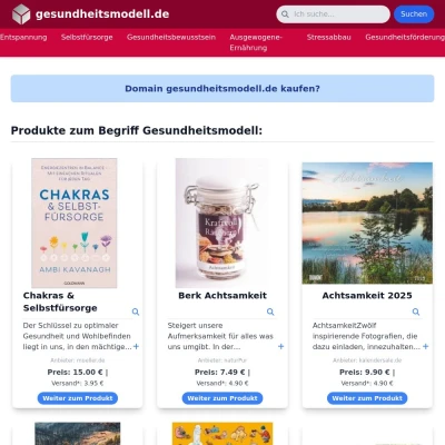 Screenshot gesundheitsmodell.de